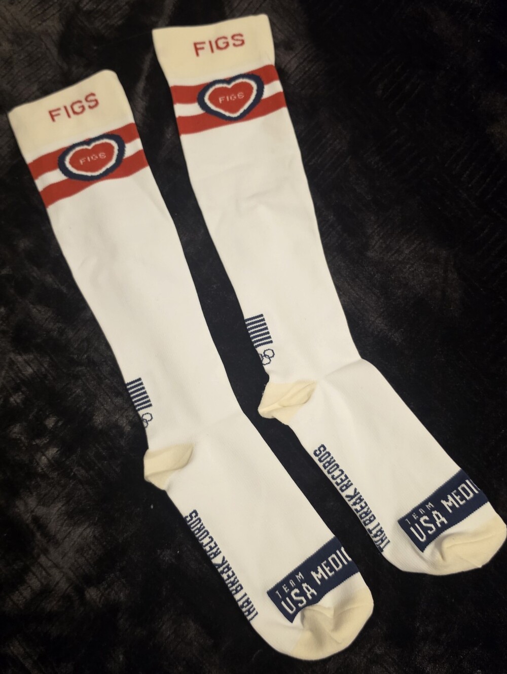 New FIGS BUILDING BOOSIES THAT BREAK RECORD Compression Socks